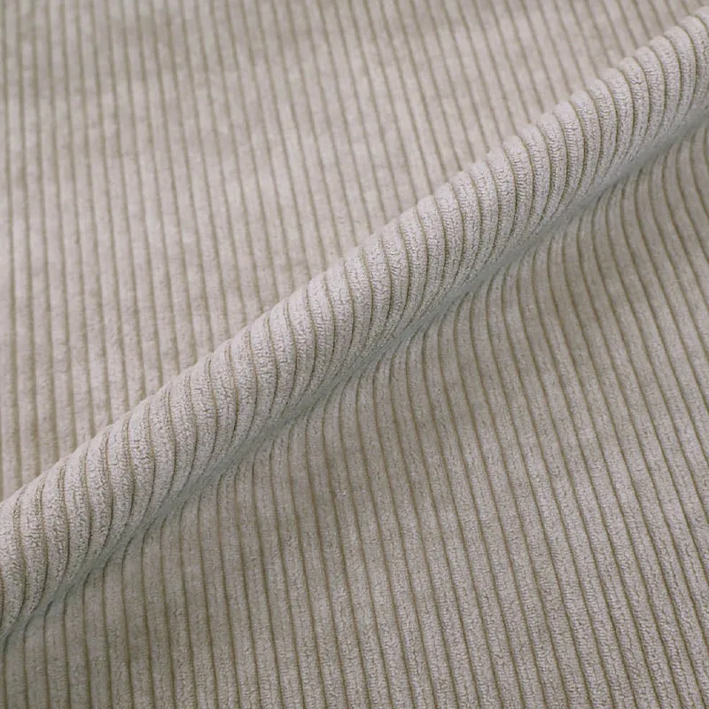 100CM REMNANT Furnishing Corduroy - Pale Grey