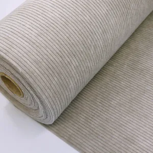 100CM REMNANT Furnishing Corduroy - Pale Grey