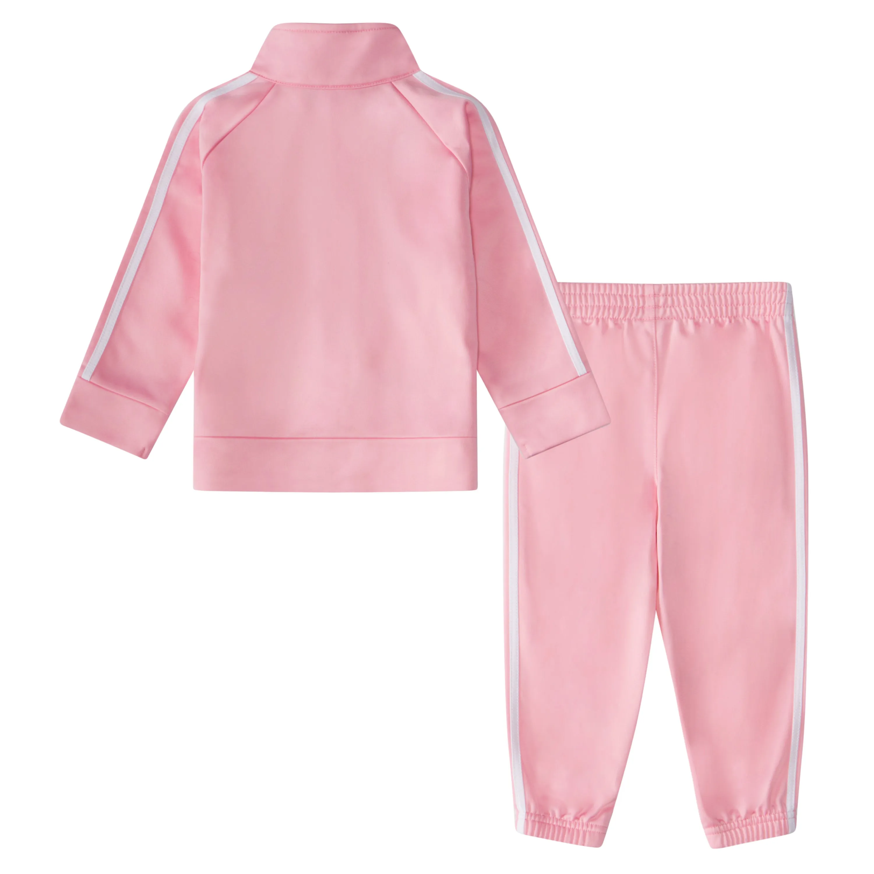 Adidas Girls Tricot Track Suit 2 Piece Set in Pink