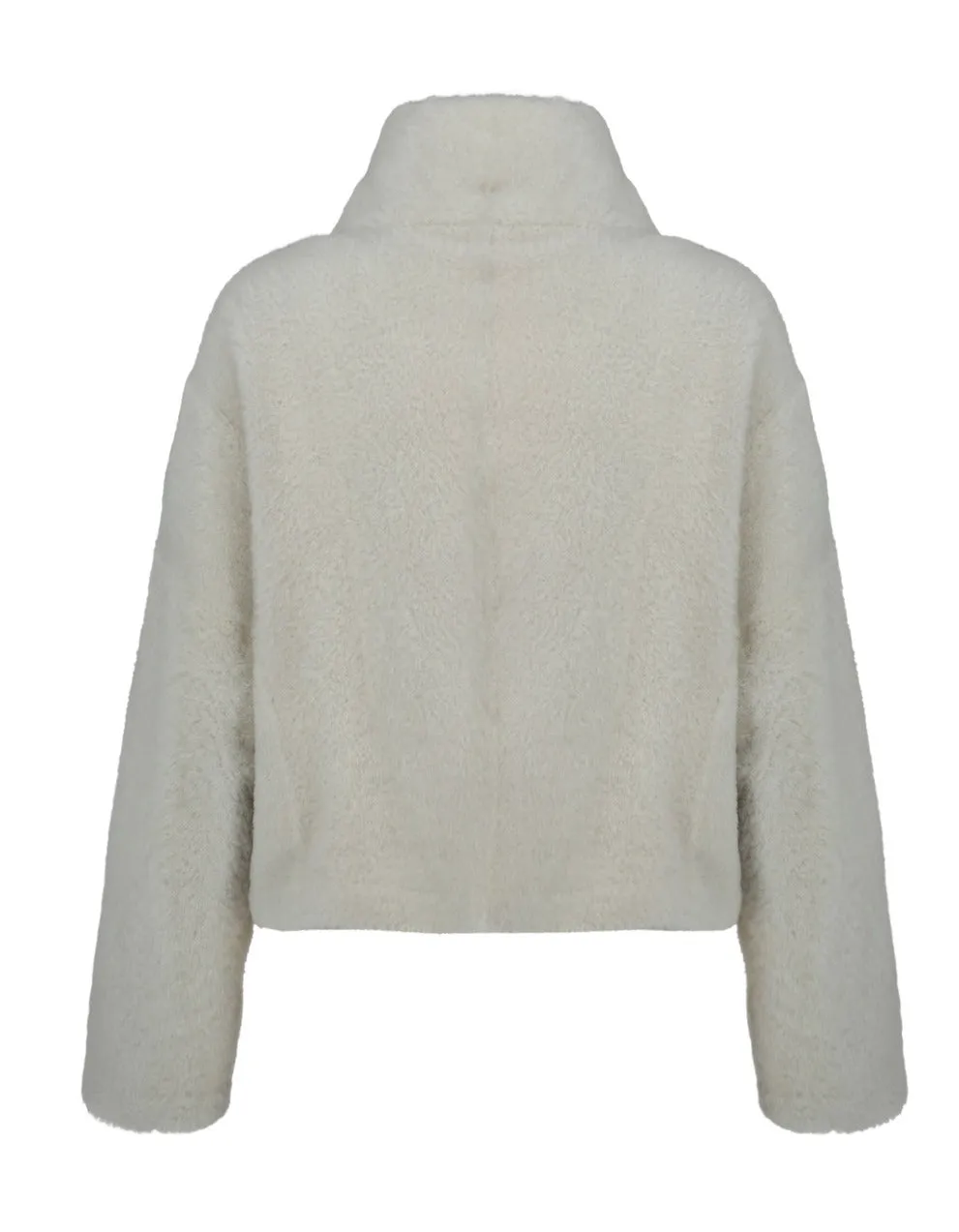 Agnona Classic Neck Zipped Coat
