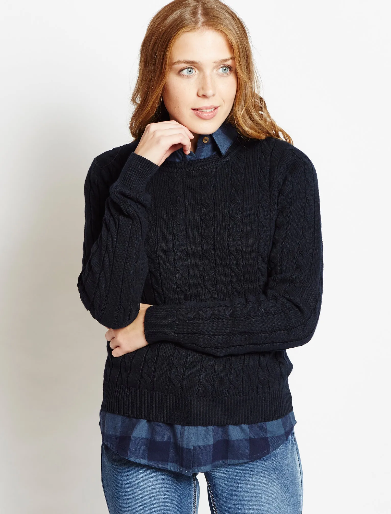 Amara Reya Anouk cream jumper