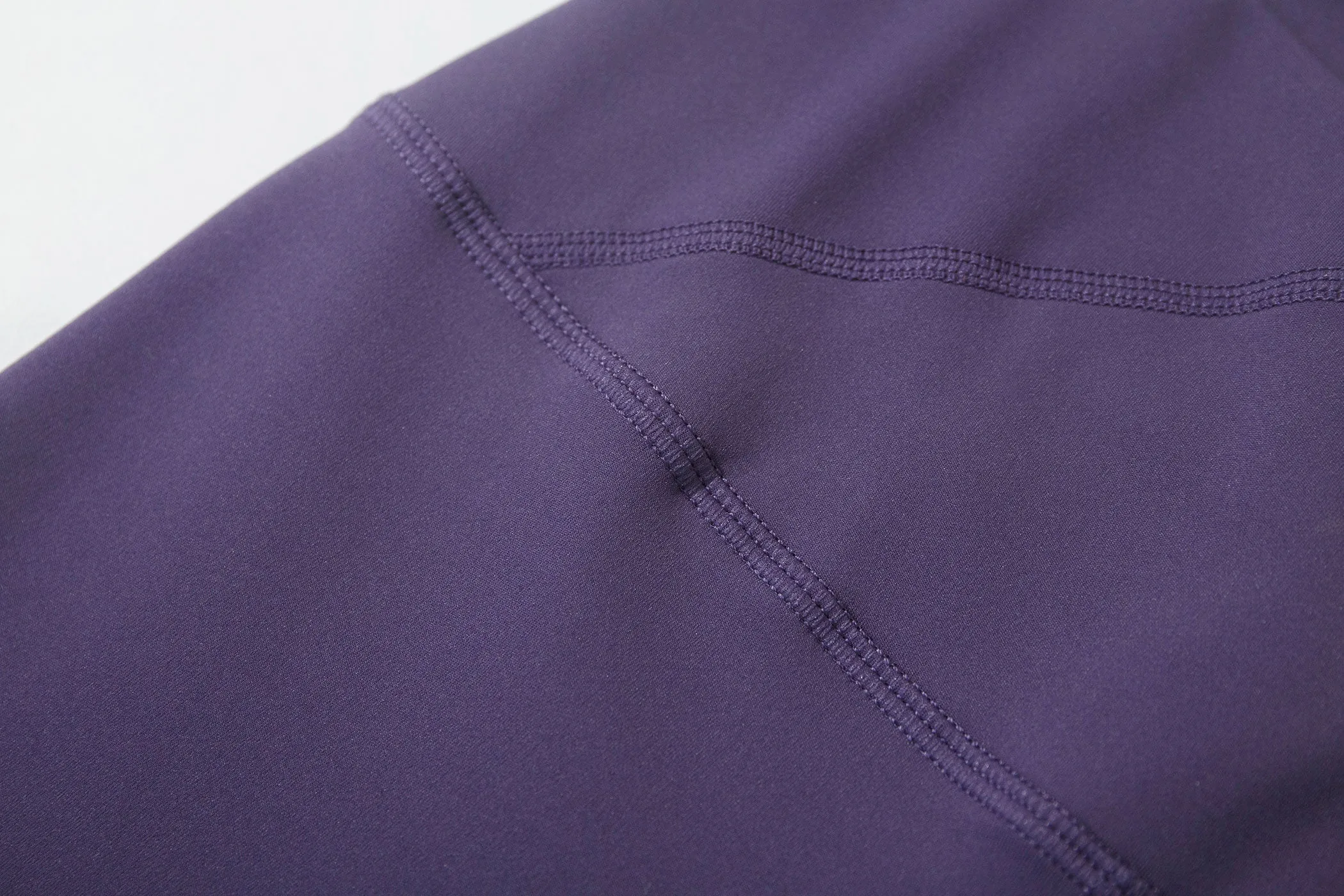 ANIKA V-cut Yoga Pants - Dark Purple