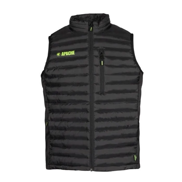 Apache Mens Picton Gilet Work Bodywarmer-BLACK