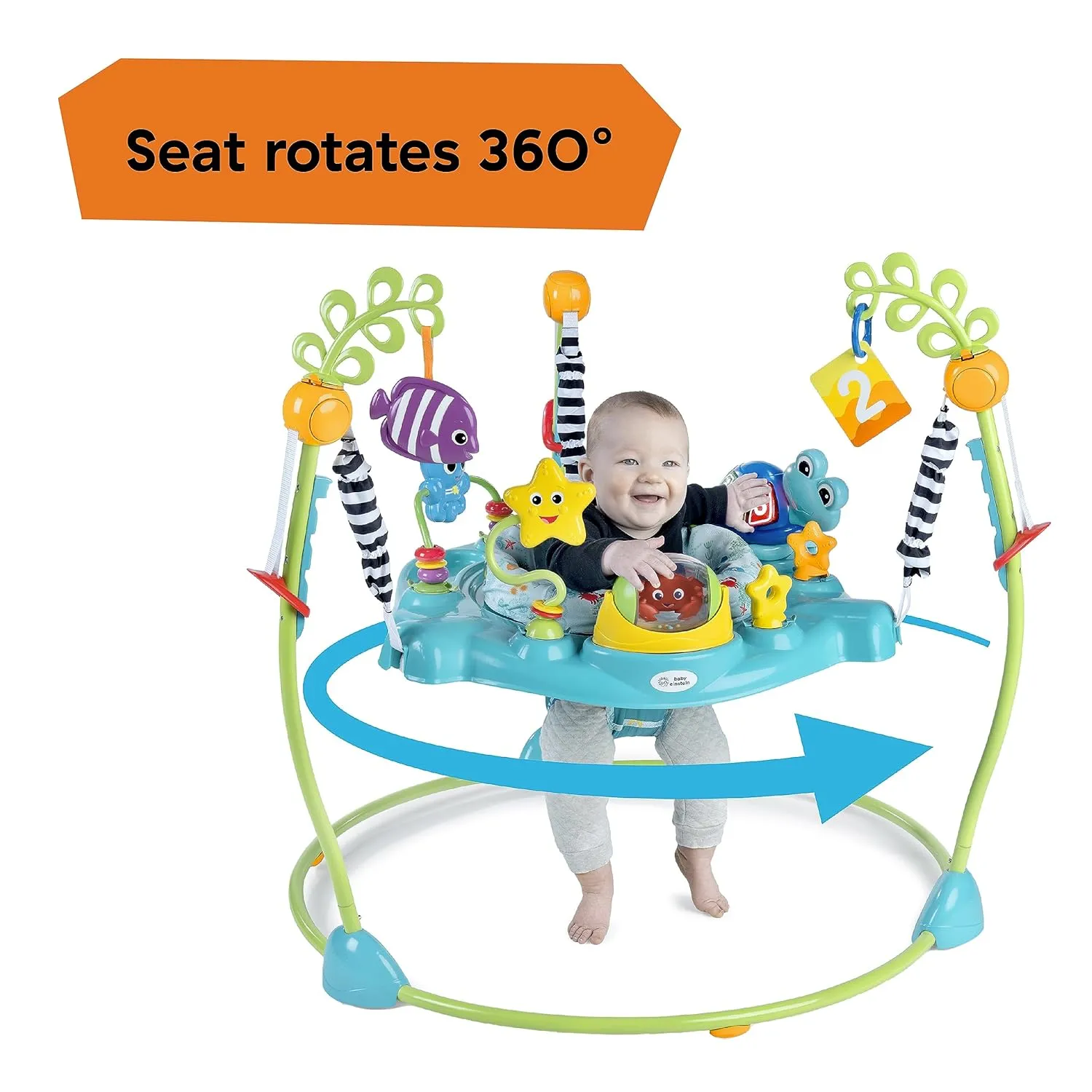 Baby Einstein 2 in 1 Activity Jumper Curiosity Cove