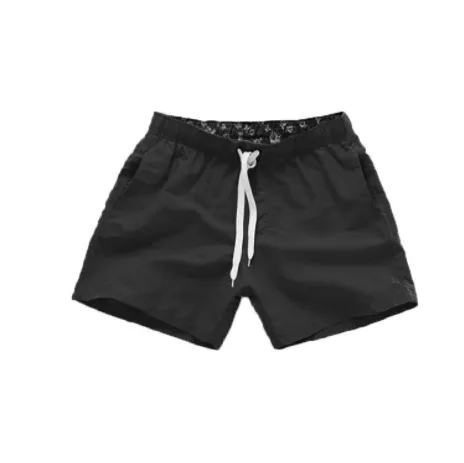 Beach Pants Men's Shorts Summer Boardshort Men's Beach Pants Solid Color European And American Beach Pants Men's Large Trunks
