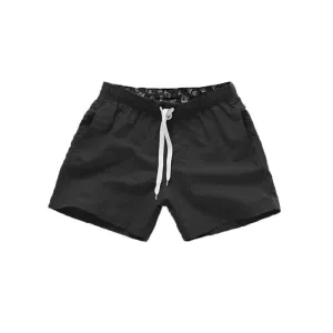 Beach Pants Men's Shorts Summer Boardshort Men's Beach Pants Solid Color European And American Beach Pants Men's Large Trunks