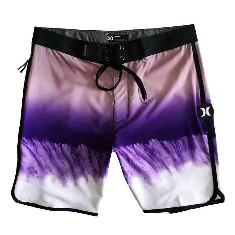 Beach Pants Men's Summer Fashion Print Beach Pants