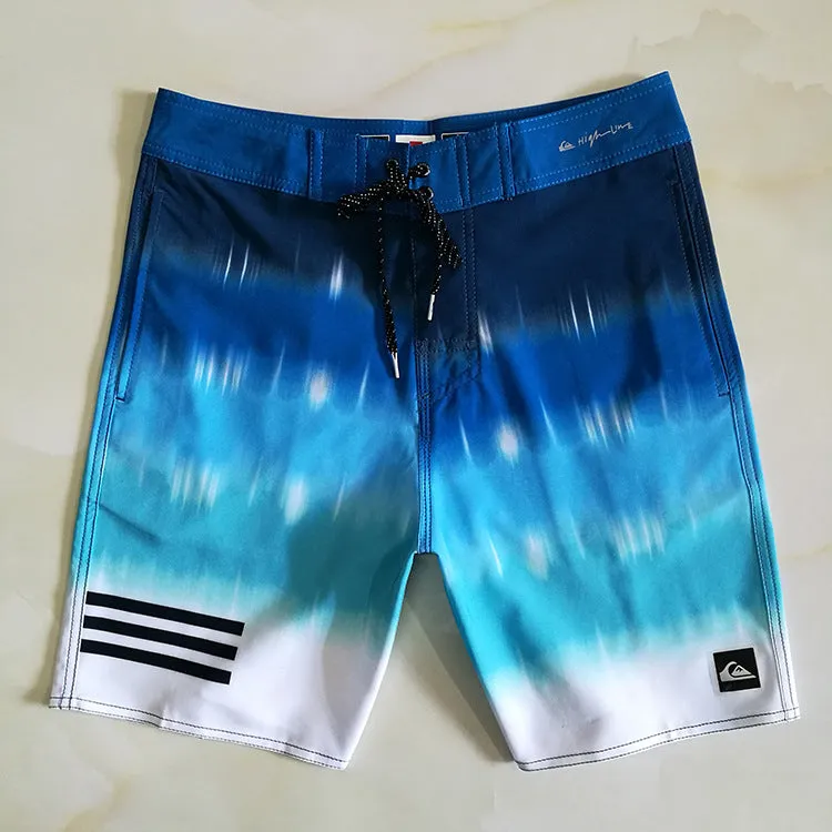 Beach Pants Men's Summer Fashion Print Beach Pants