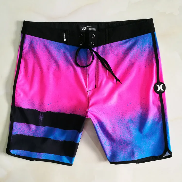 Beach Pants Men's Summer Fashion Print Beach Pants