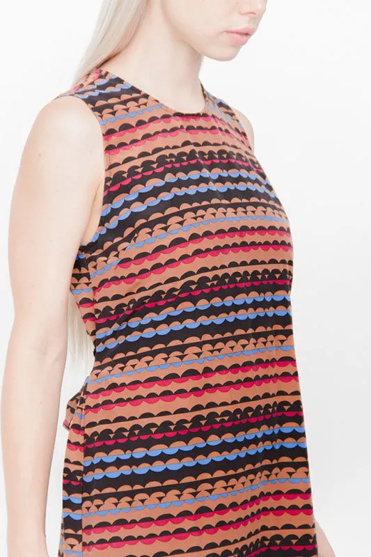 BELTED MIDI DRESS