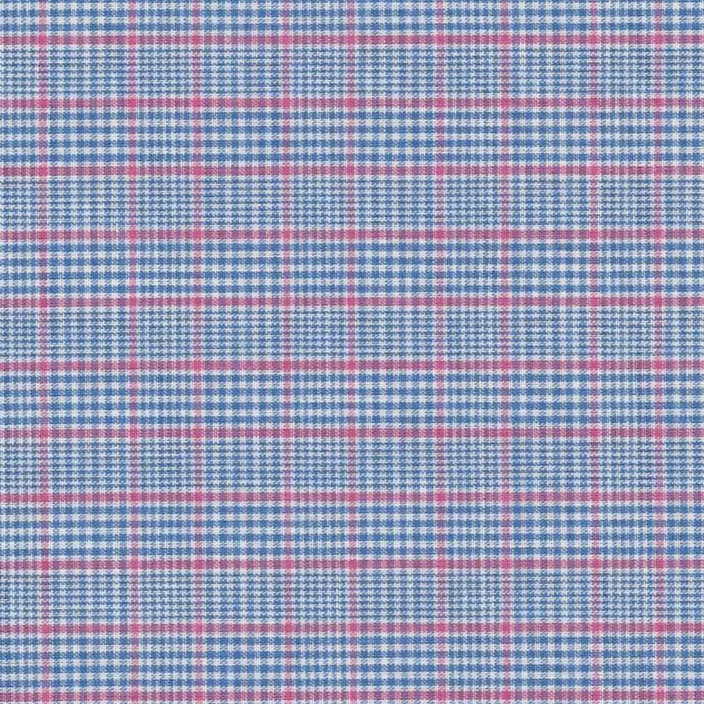 Blue and Pink Shirting