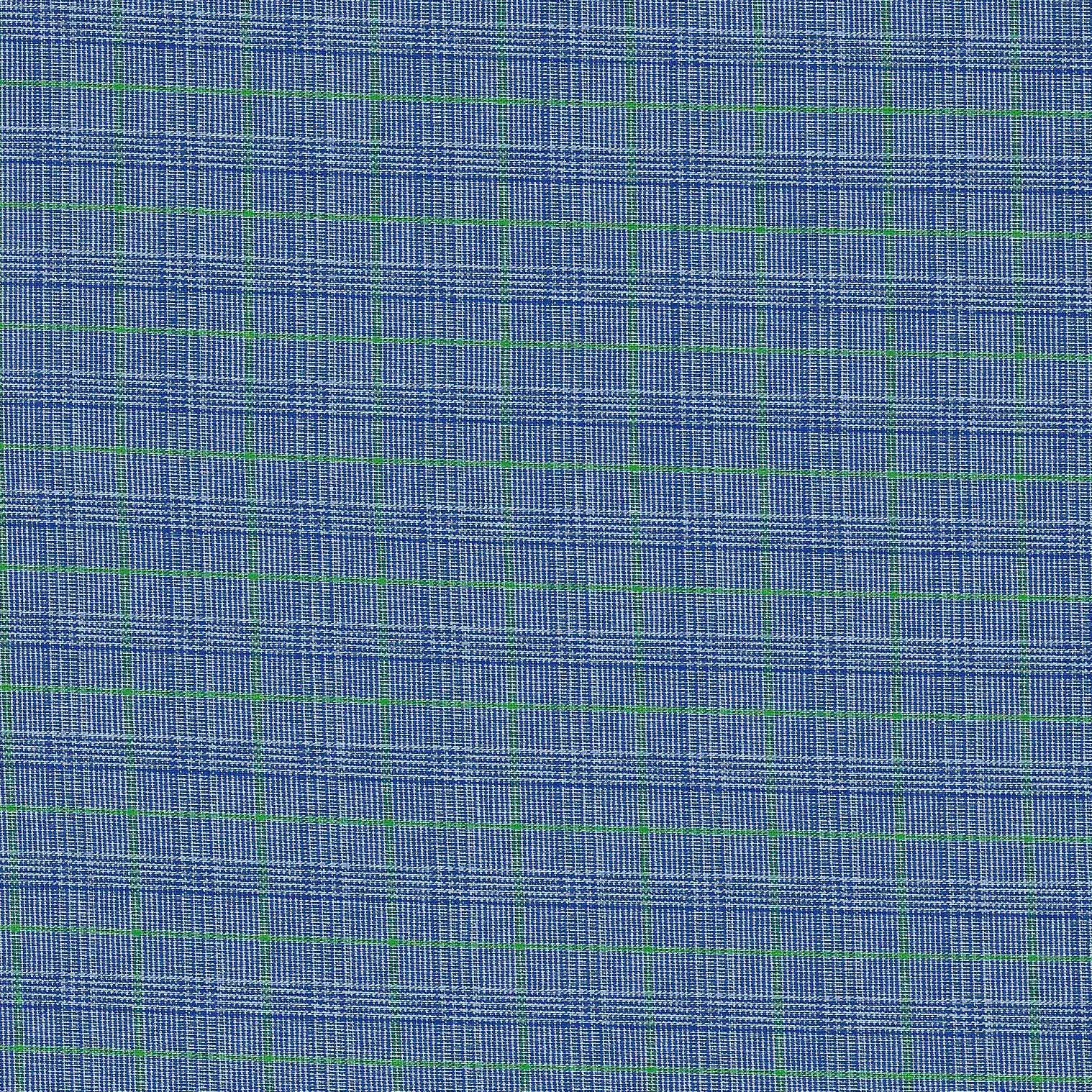 Blue with Green Shirting