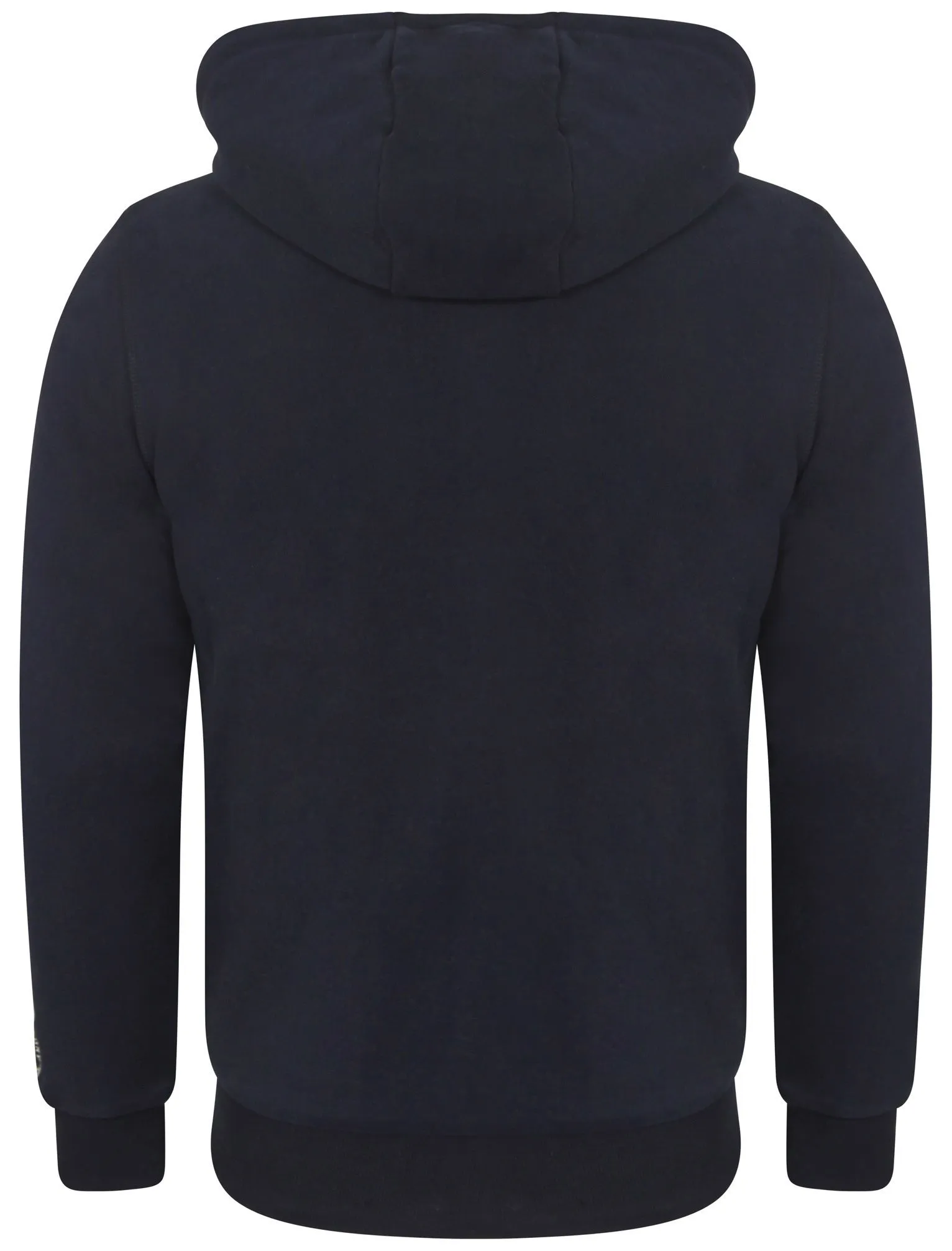 Bow Mock Gilet Insert Borg Lined Hoodie In Dark Navy - Tokyo Laundry