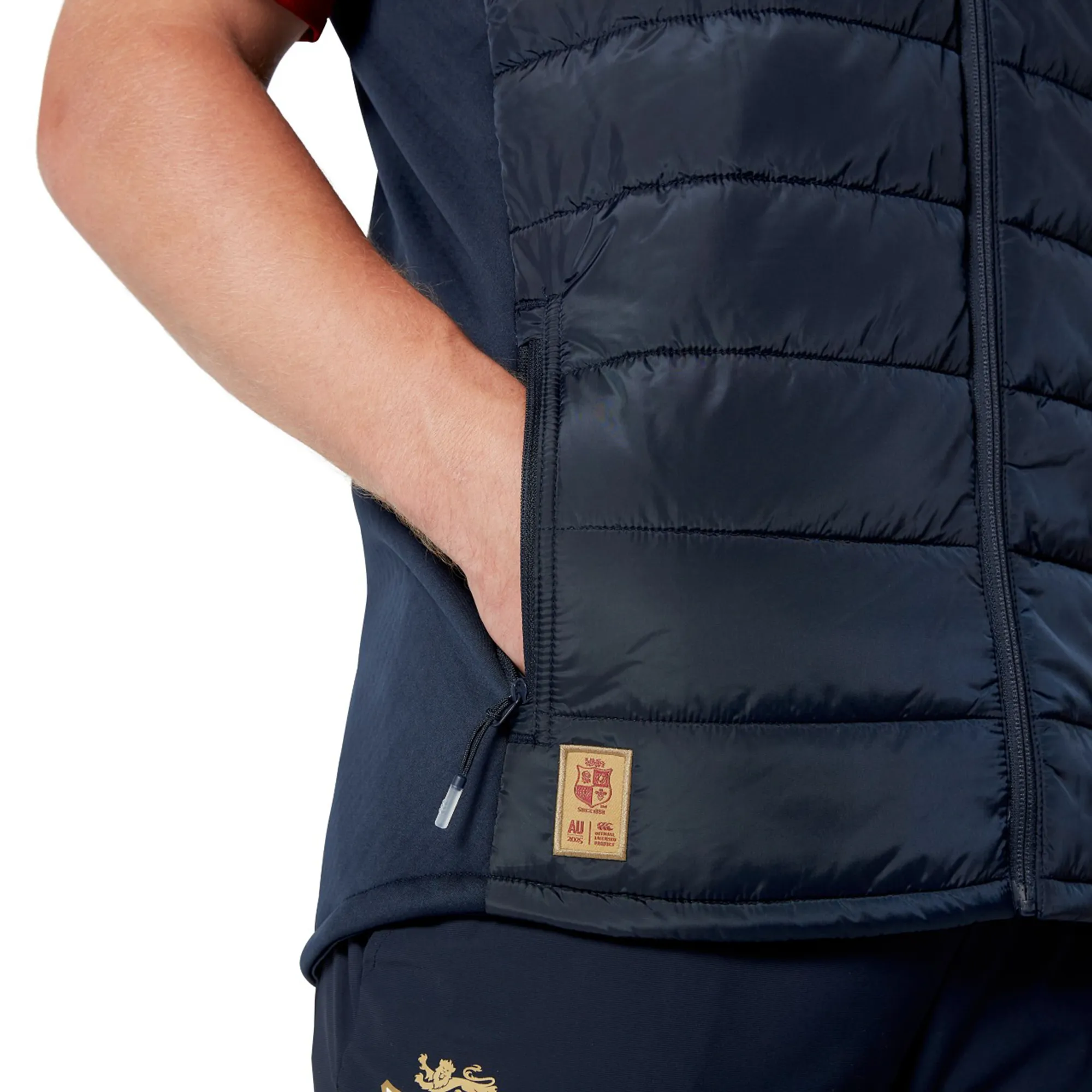 British & Irish Lions 2025 Microlight Gilet by Canterbury
