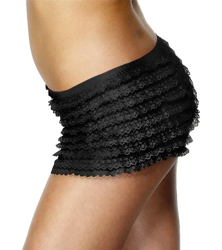 Bustle Pants -  Black