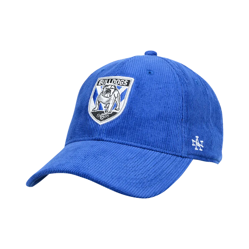 CANTERBURY-BANKSTOWN BULLDOGS NRL CORDUROY SLOUCH CAP