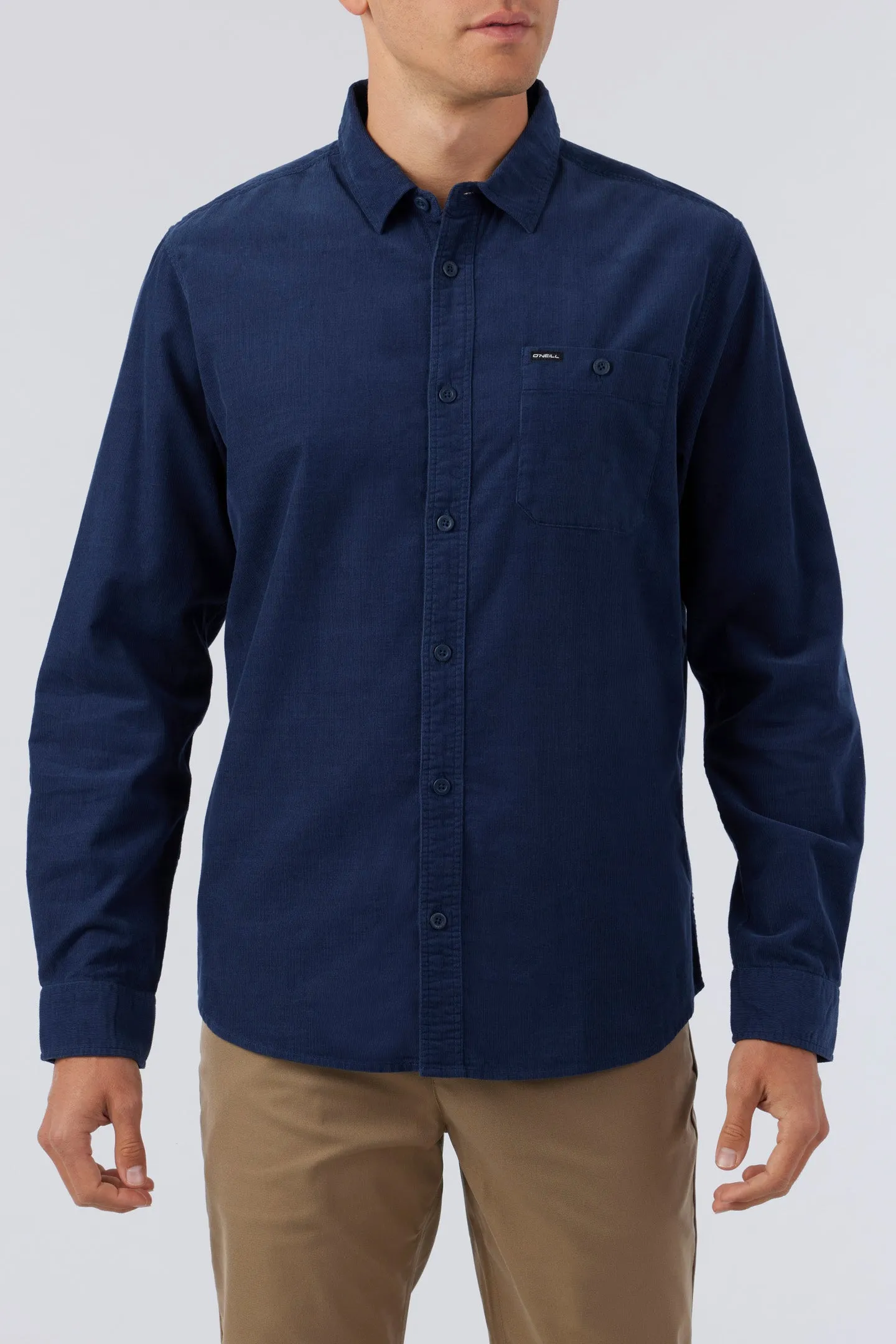 CARUSO SOLID LONG SLEEVE SHIRT