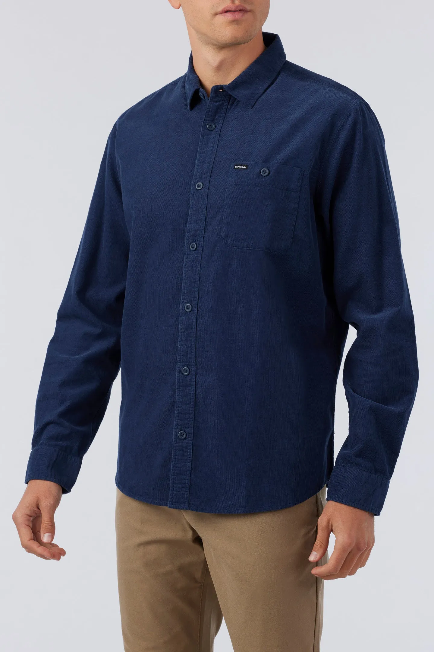 CARUSO SOLID LONG SLEEVE SHIRT