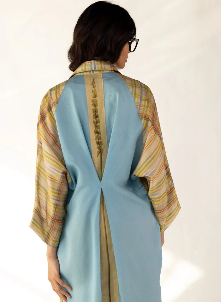 Check Orchid Dress