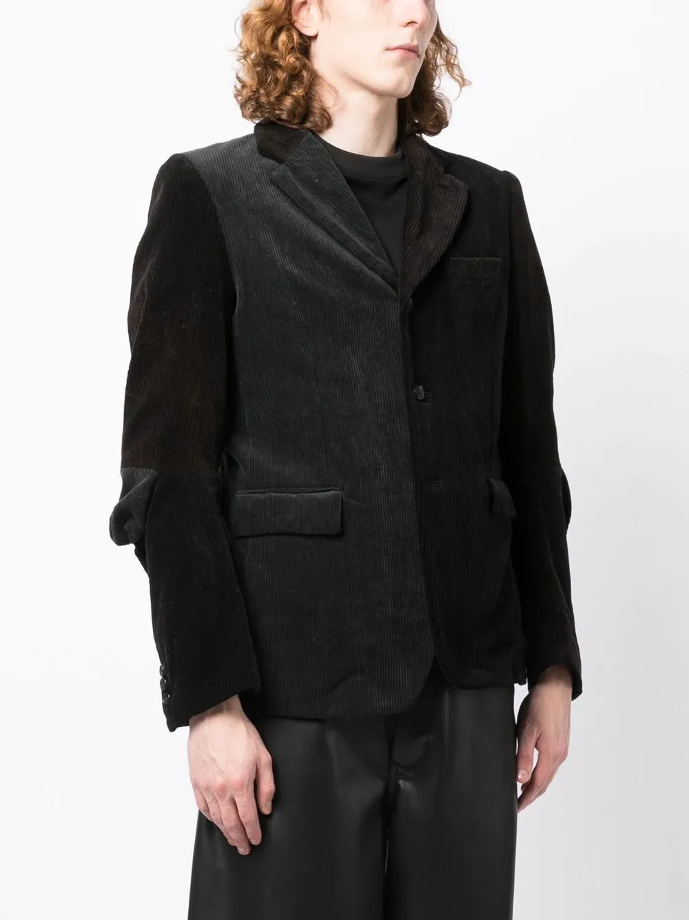 Corduroy Combination Tailored Jacket
