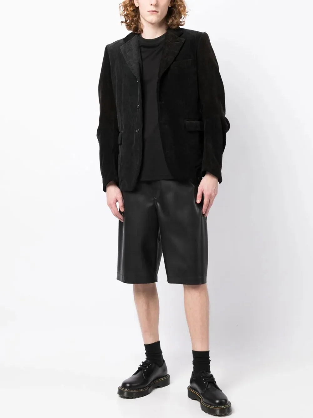 Corduroy Combination Tailored Jacket
