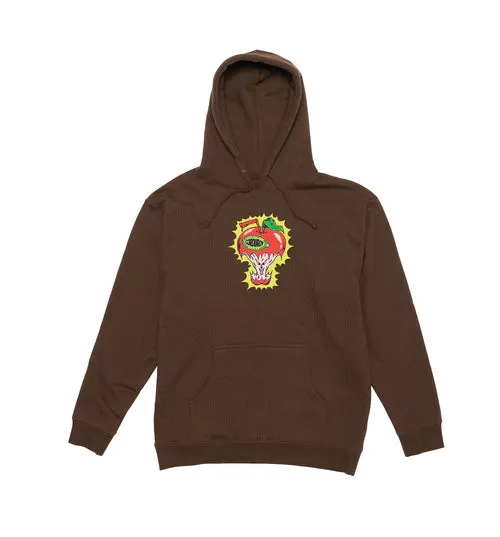 CORDUROY - CORE HOODED PULLOVER BROWN