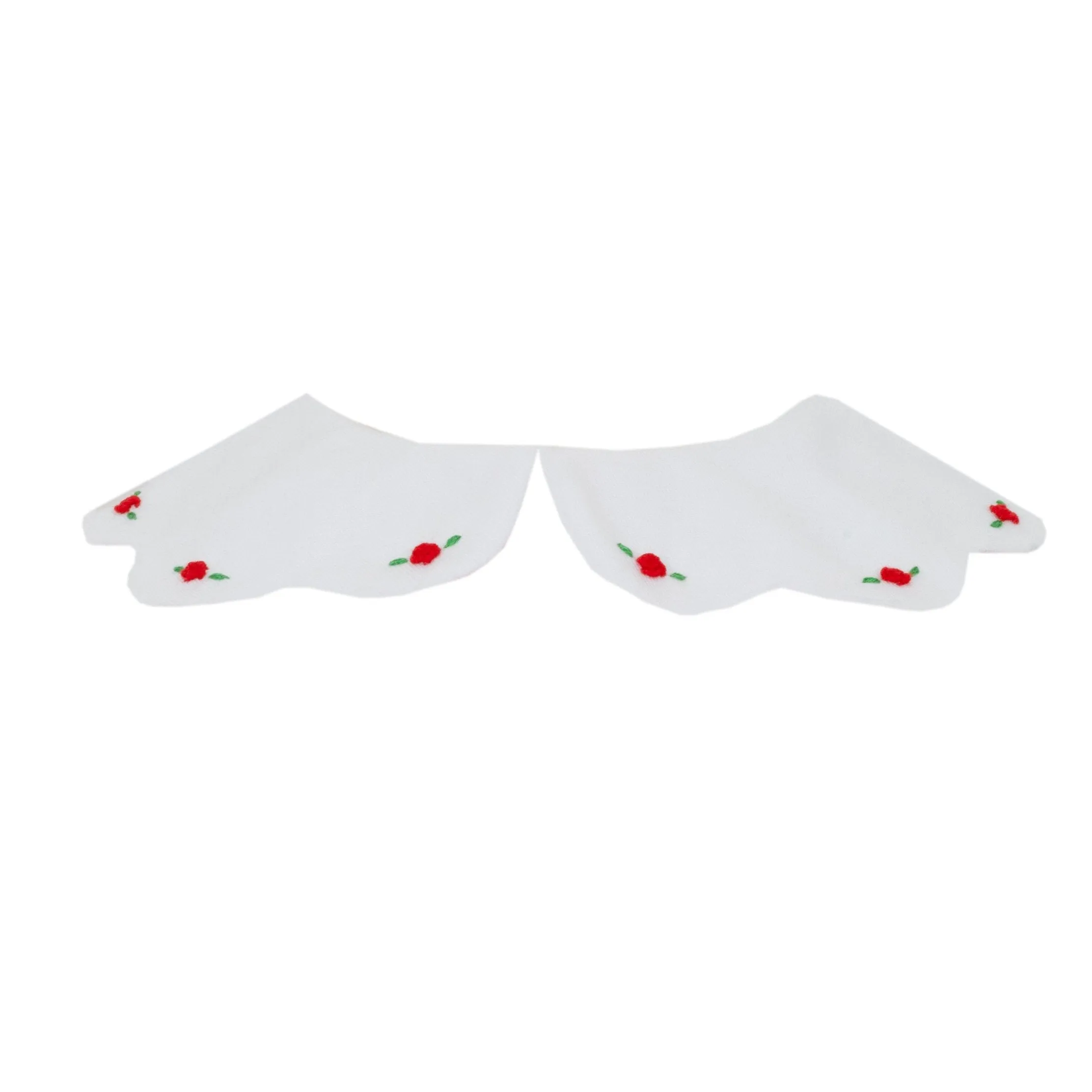 Corduroy Scalloped Bubble- Red