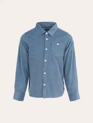 Corduroy shirt - China Blue