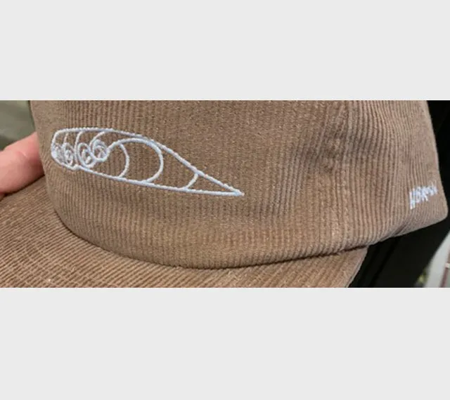 Corduroy Wave Hat