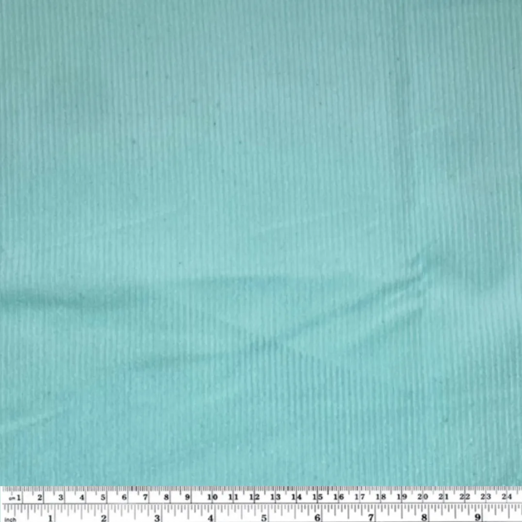Cotton Corduroy - Wide Wale - Mint