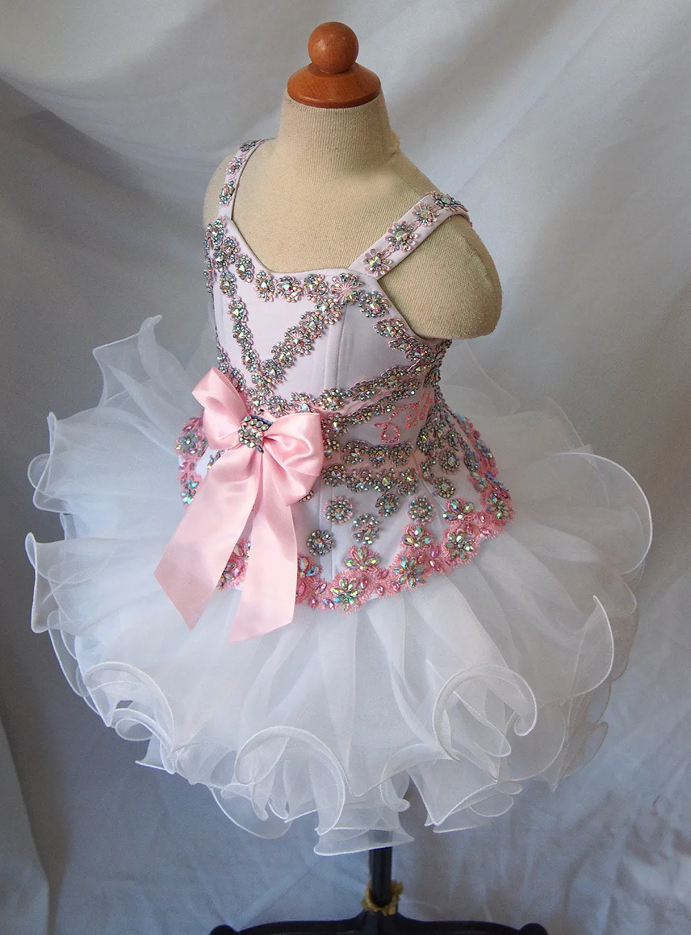 Custom Made Toddler/Infant/Kids/Little Miss Cupcake Pageant Dress