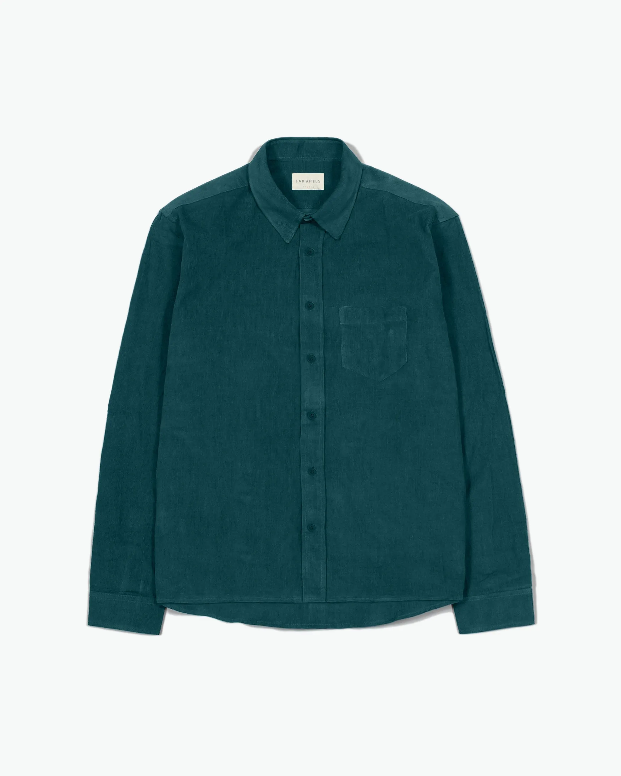 Day Shirt - Deep Teal Corduroy