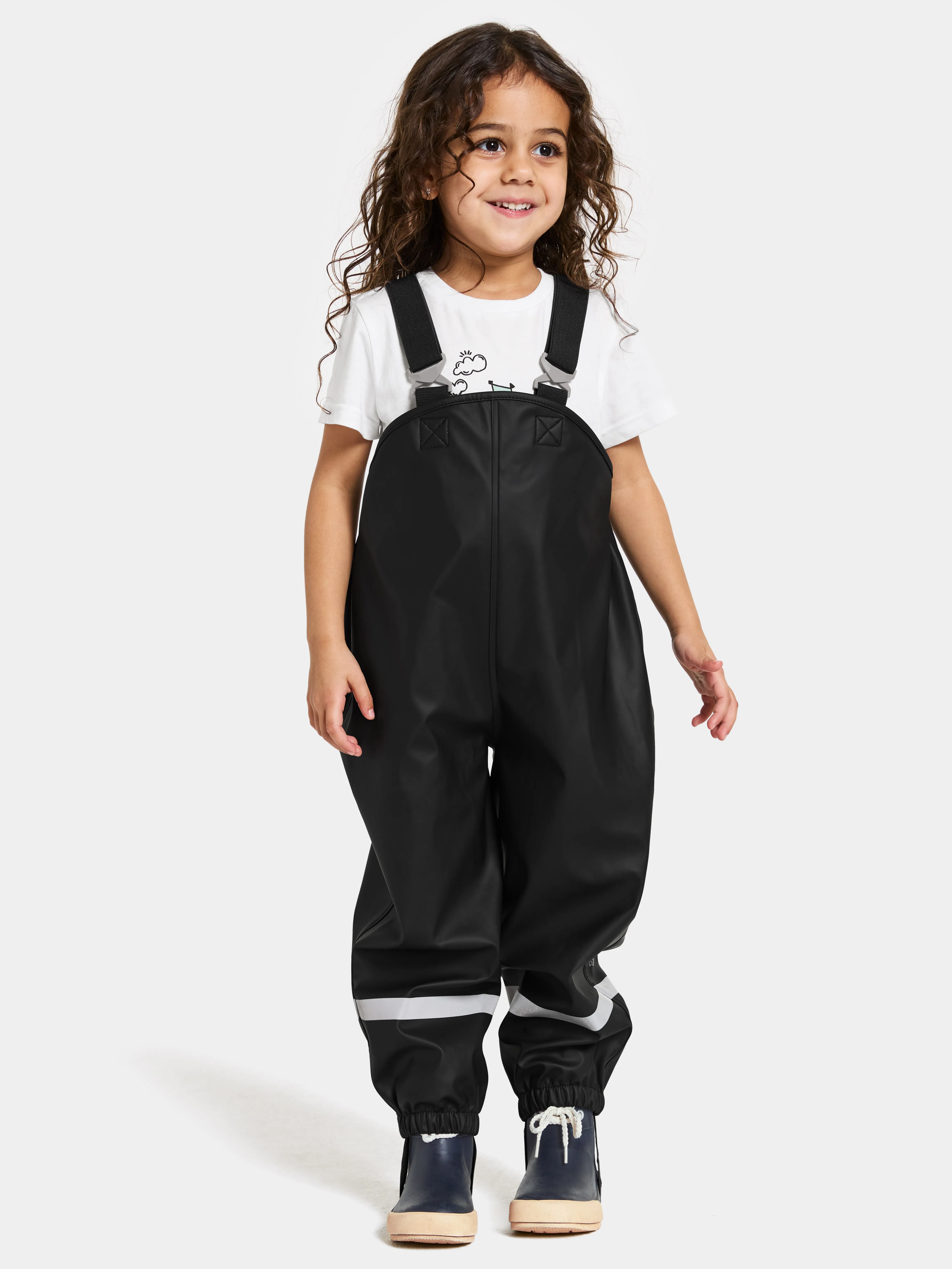 Didriksons Kids&#x27; Plaskeman Pants 5 Black | Buy Didriksons Kids&#x27; Plaskeman Pants 5 Black here | Outnorth