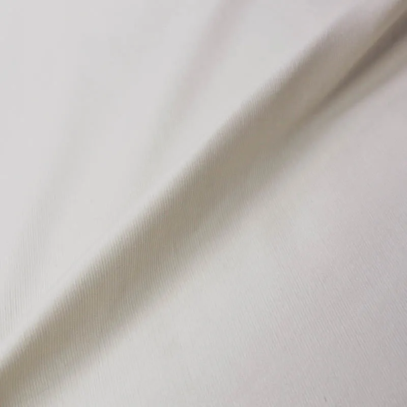 Dressmaking Cotton Needlecord - Cream