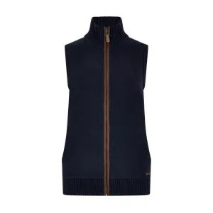 Dubarry Sheedy Ladies Wool Blend Gilet - Navy