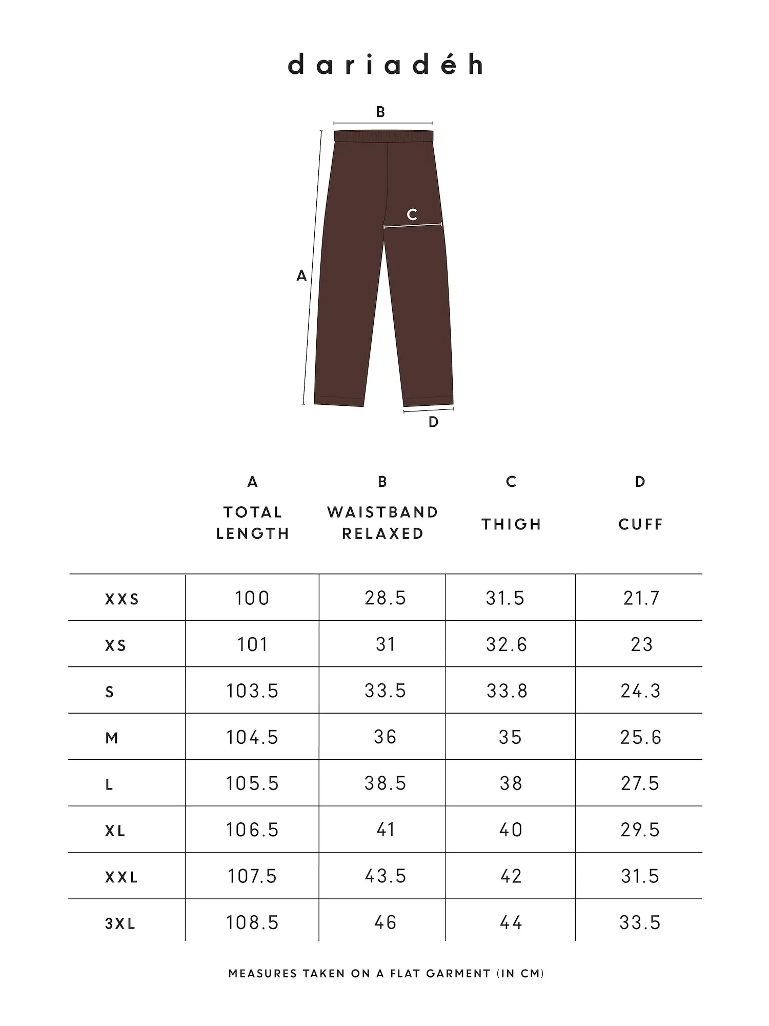 Ella Pants Brown