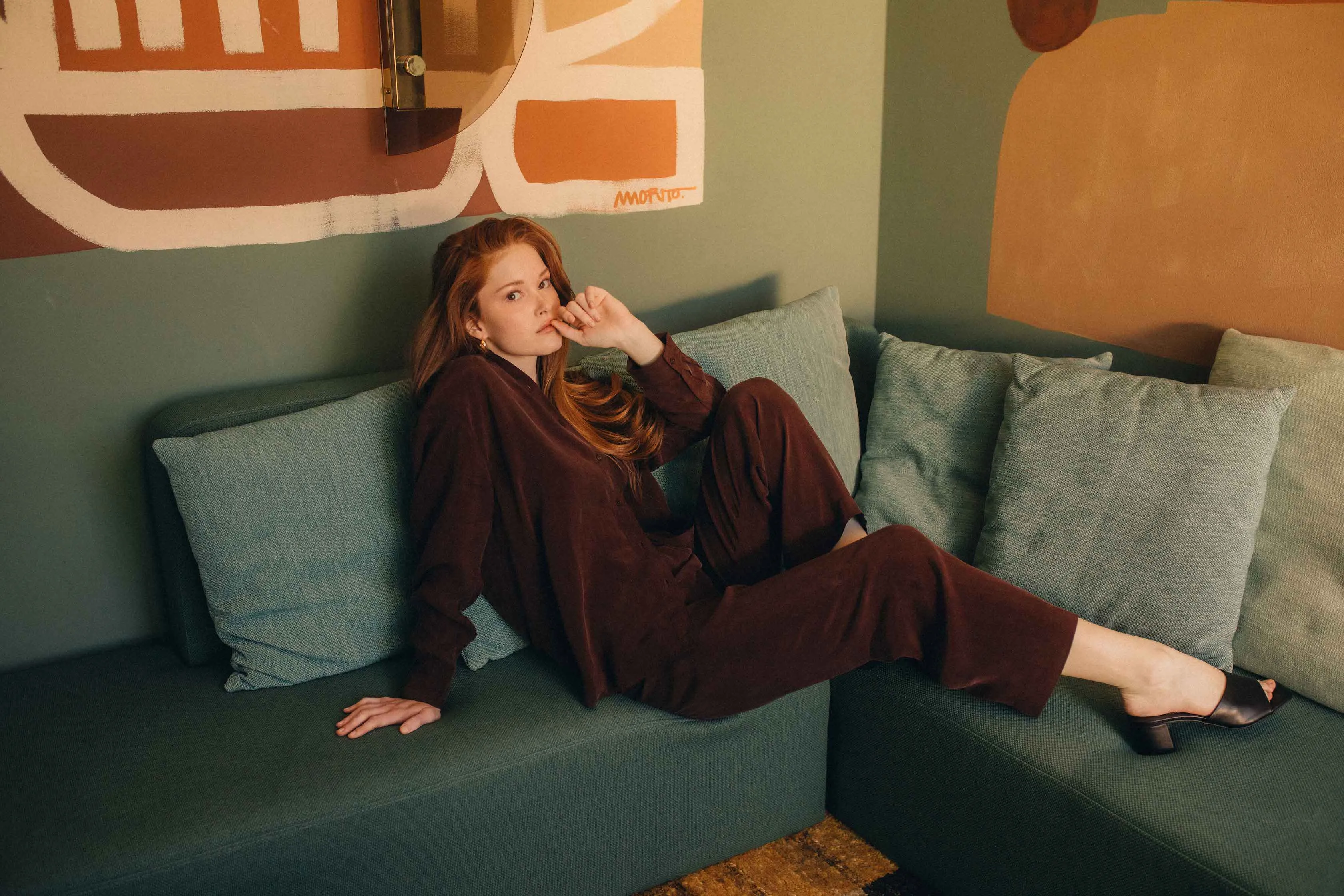 Ella Pants Brown