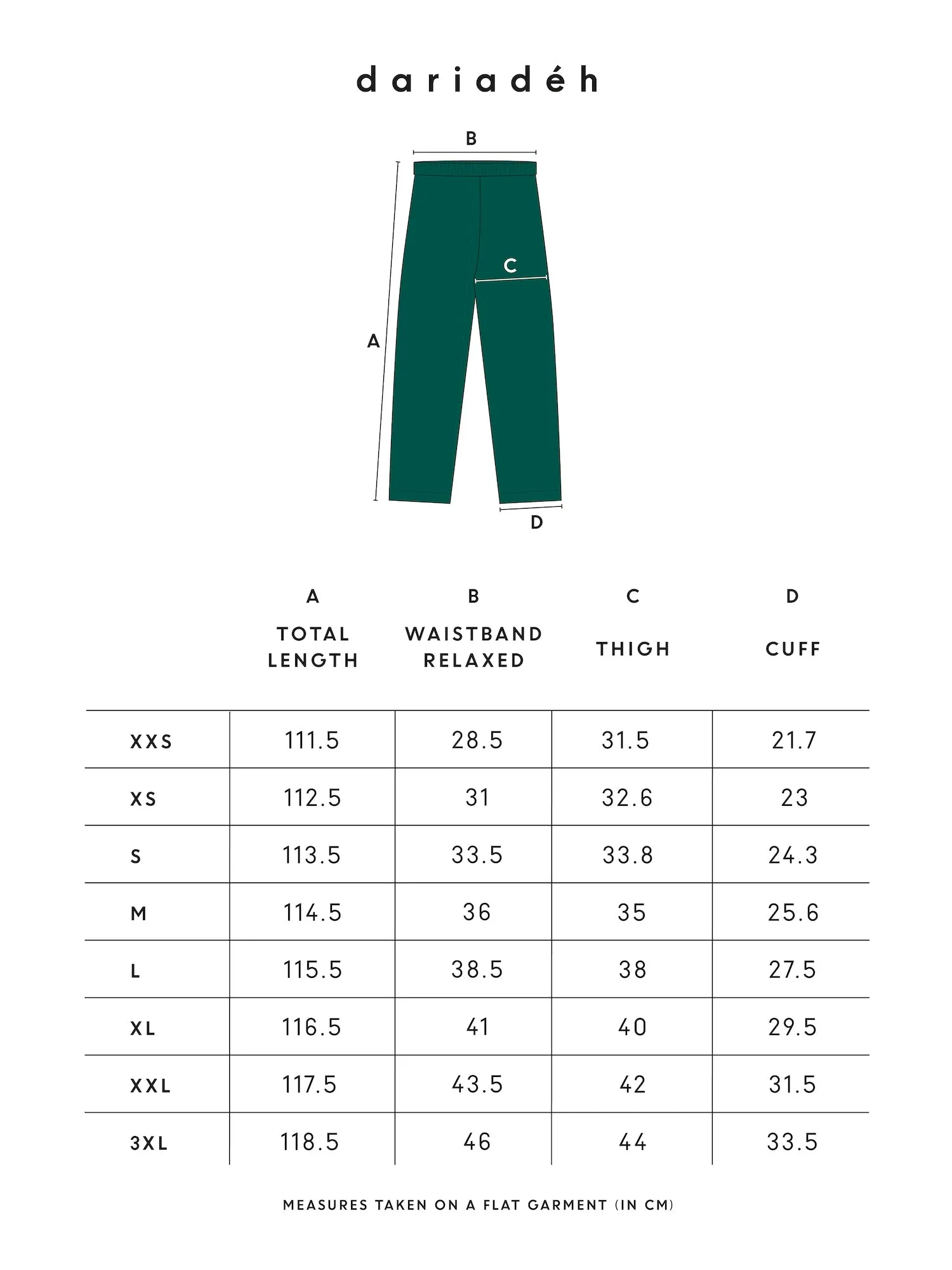 Ella Pants Emerald Tall