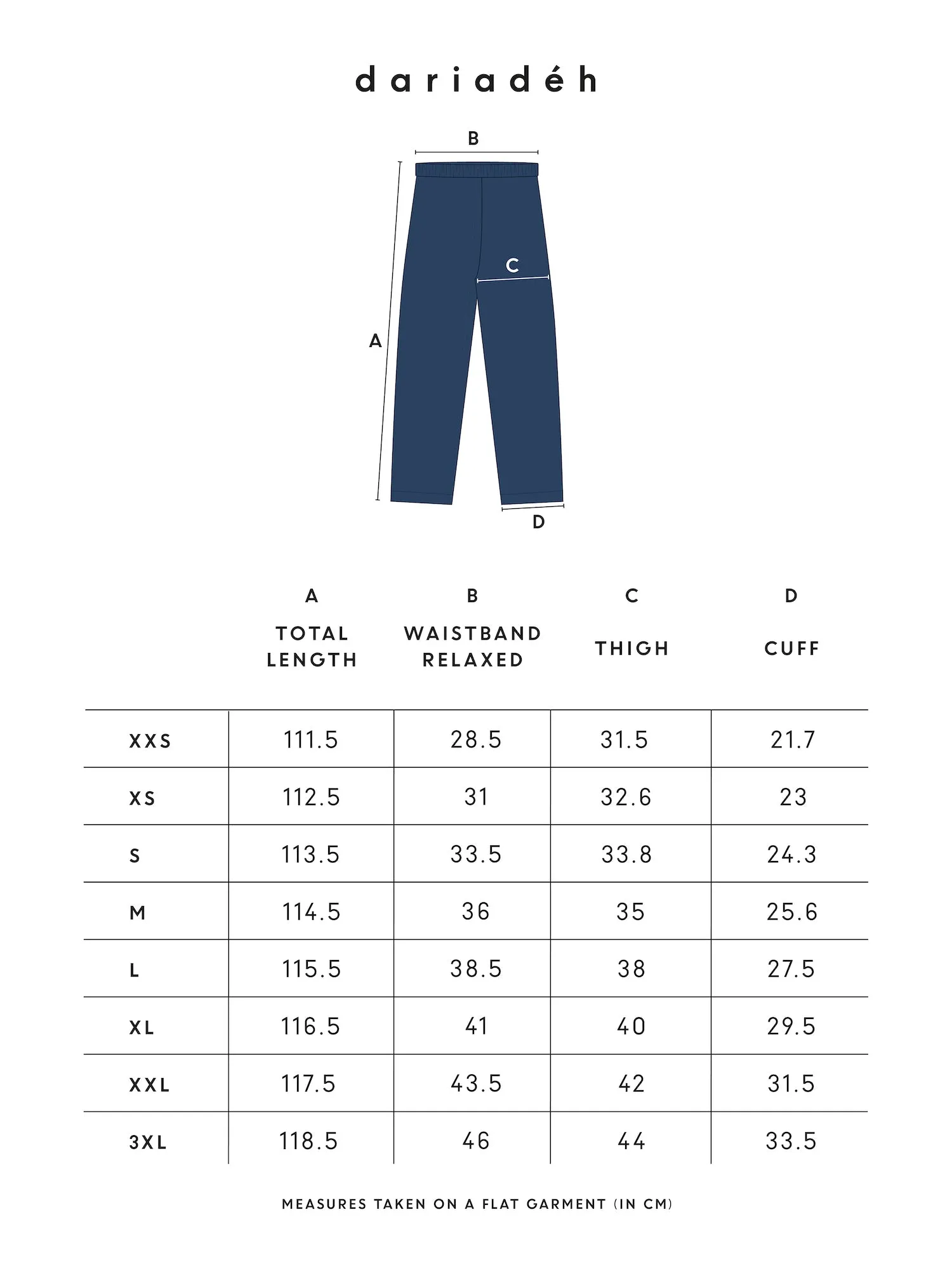 Ella Pants Ocean Tall