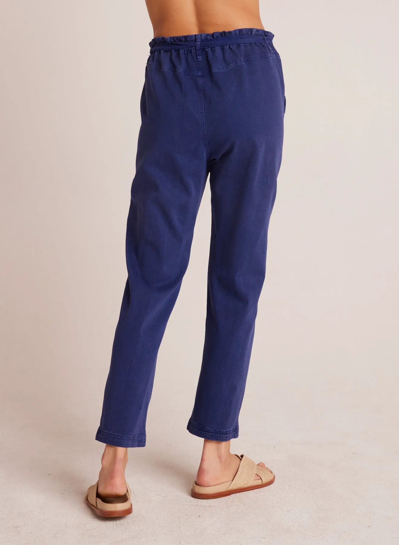 Evie - Ruffle Waist Seam Trouser