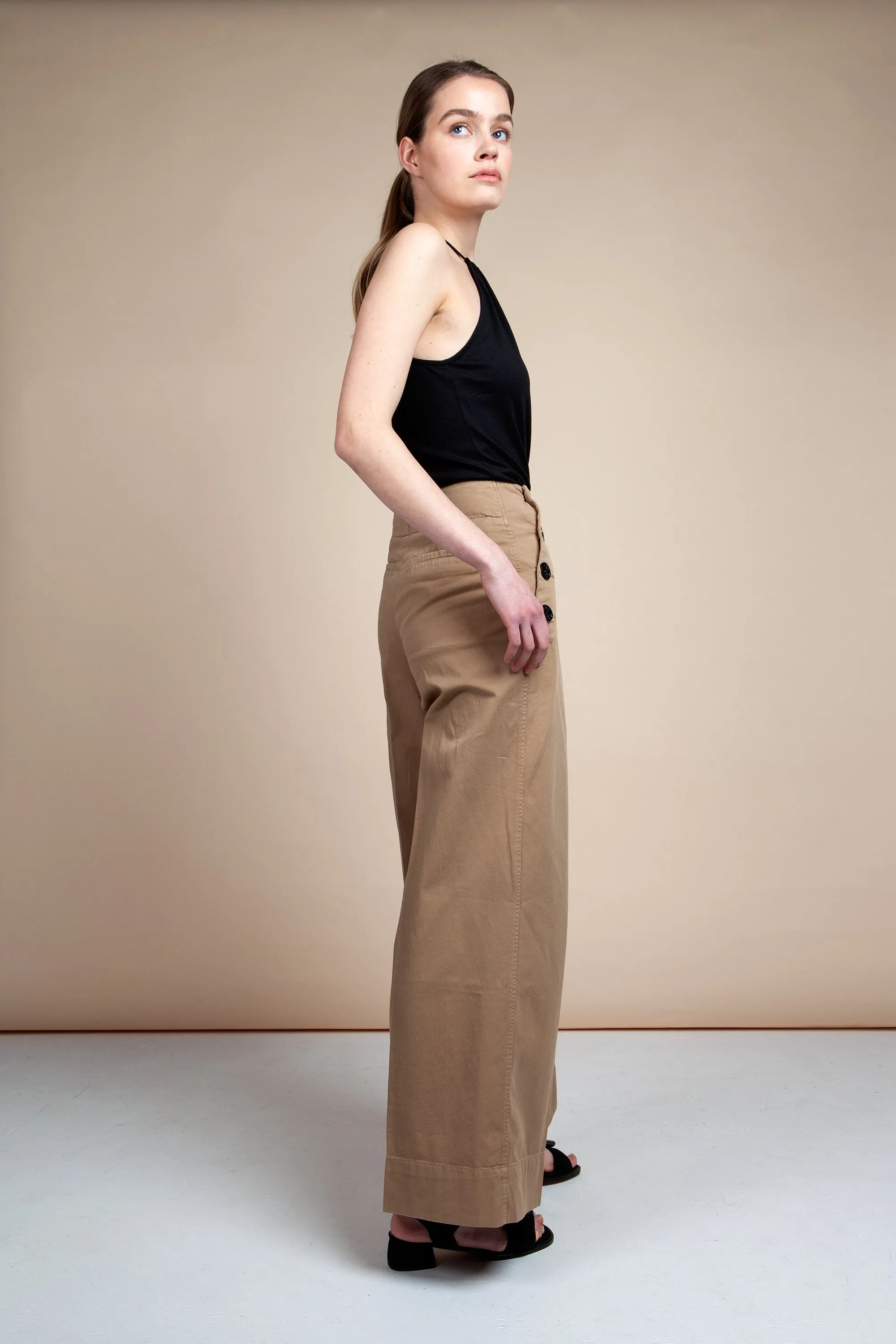 fallon camel pants