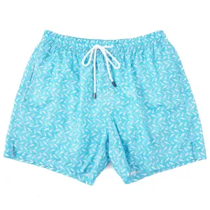 Fedeli 'Madeira' Printed Swim Trunks