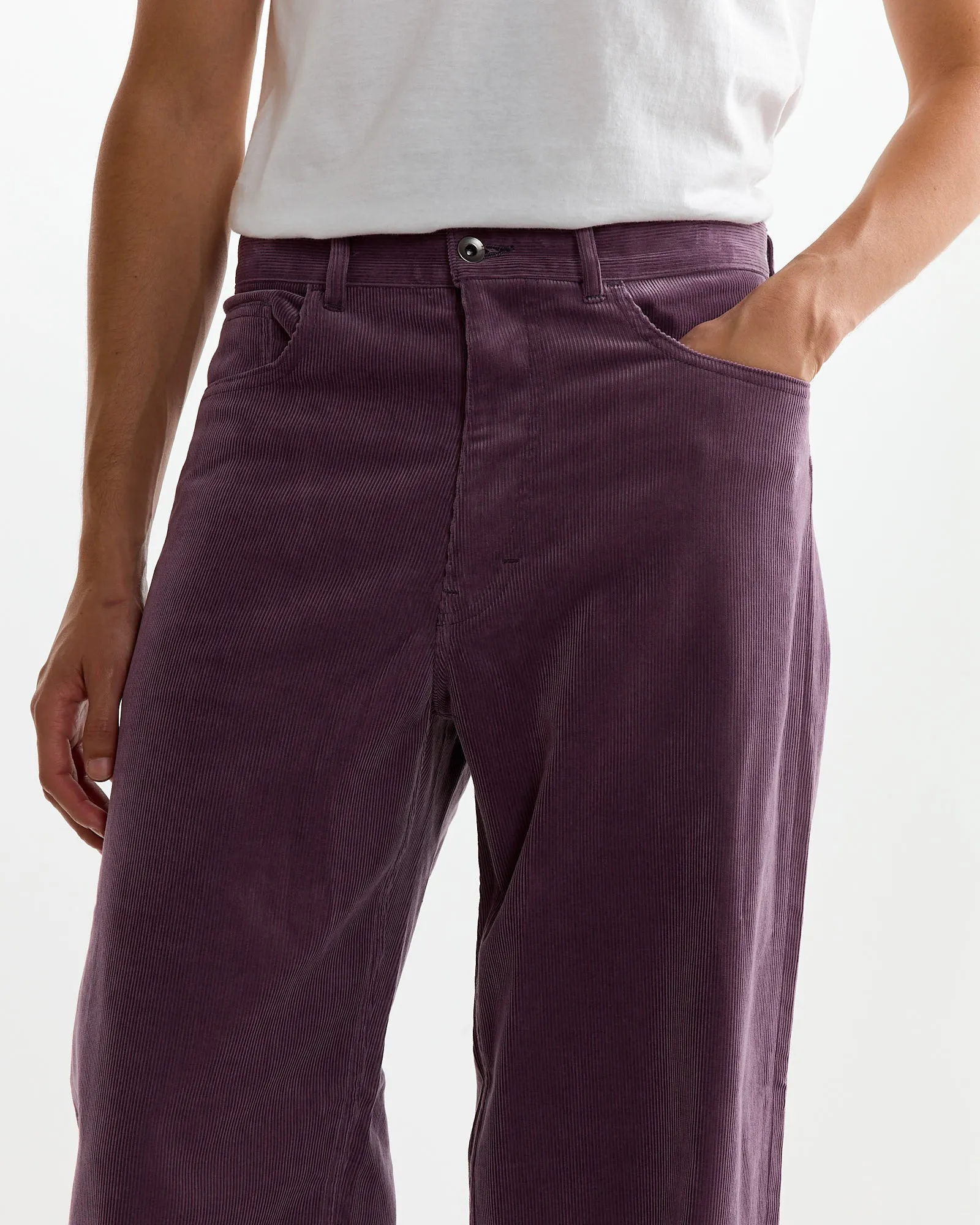 Fine Corduroy Pant Purple