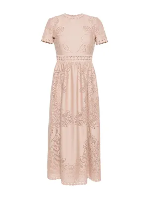 Guipure-lace dresss