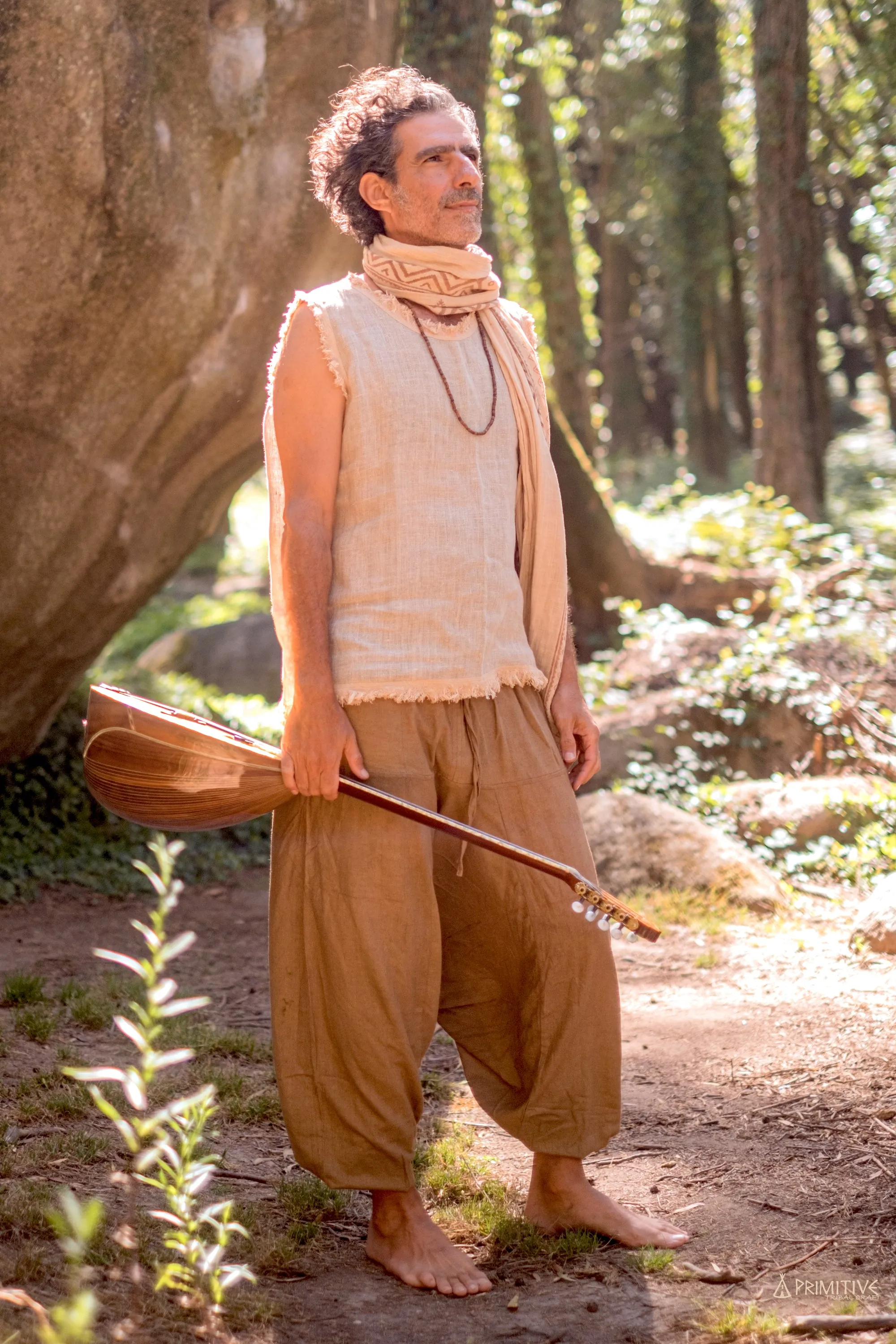 Harem Pants ⫸ Handwoven Raw Silk