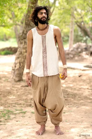 Harem Pants ⫸ Handwoven Raw Silk