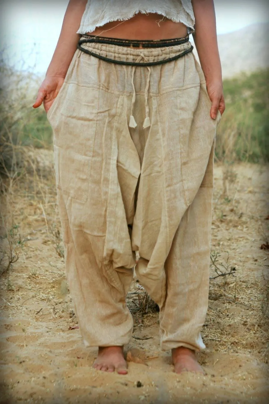 Harem Pants ⋙ Natural Cotton