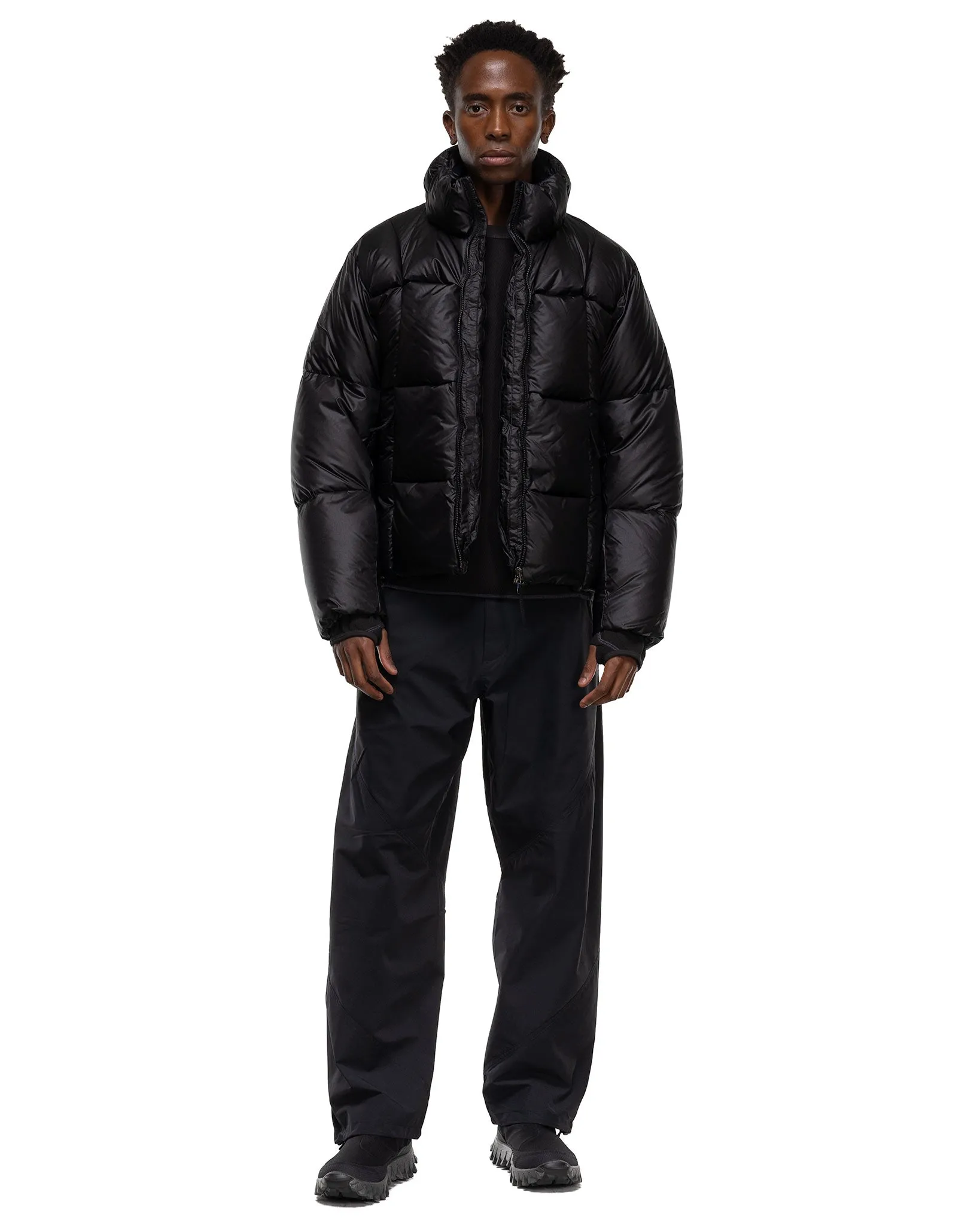 Helicoid Wide Pants Black