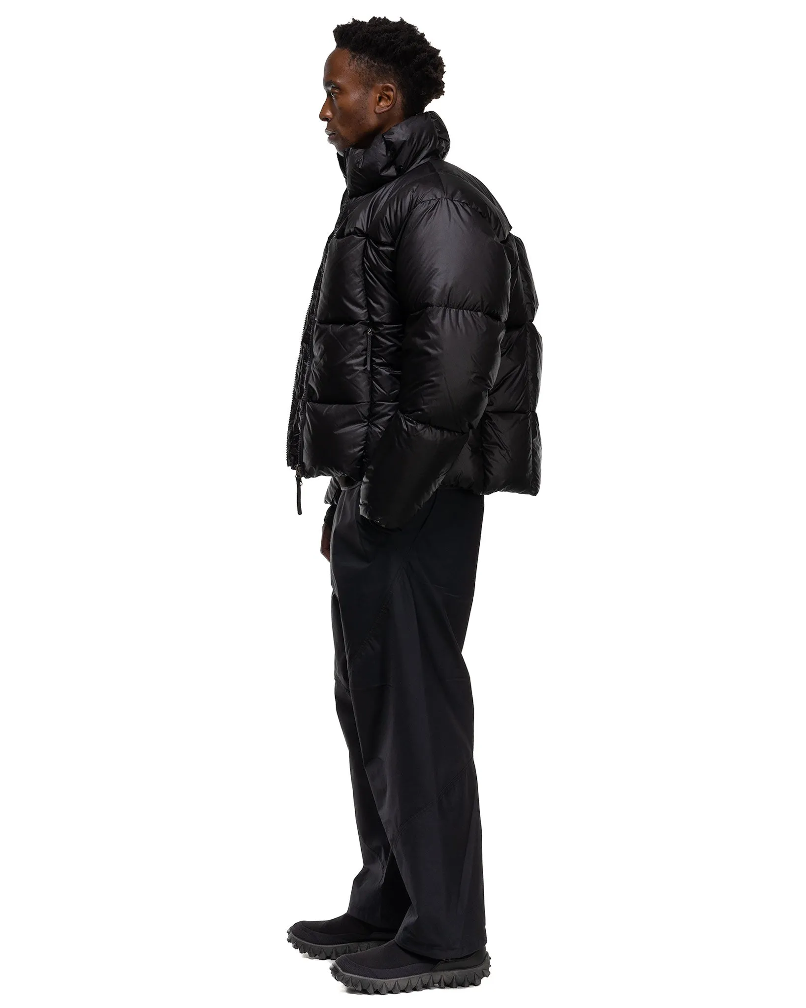 Helicoid Wide Pants Black