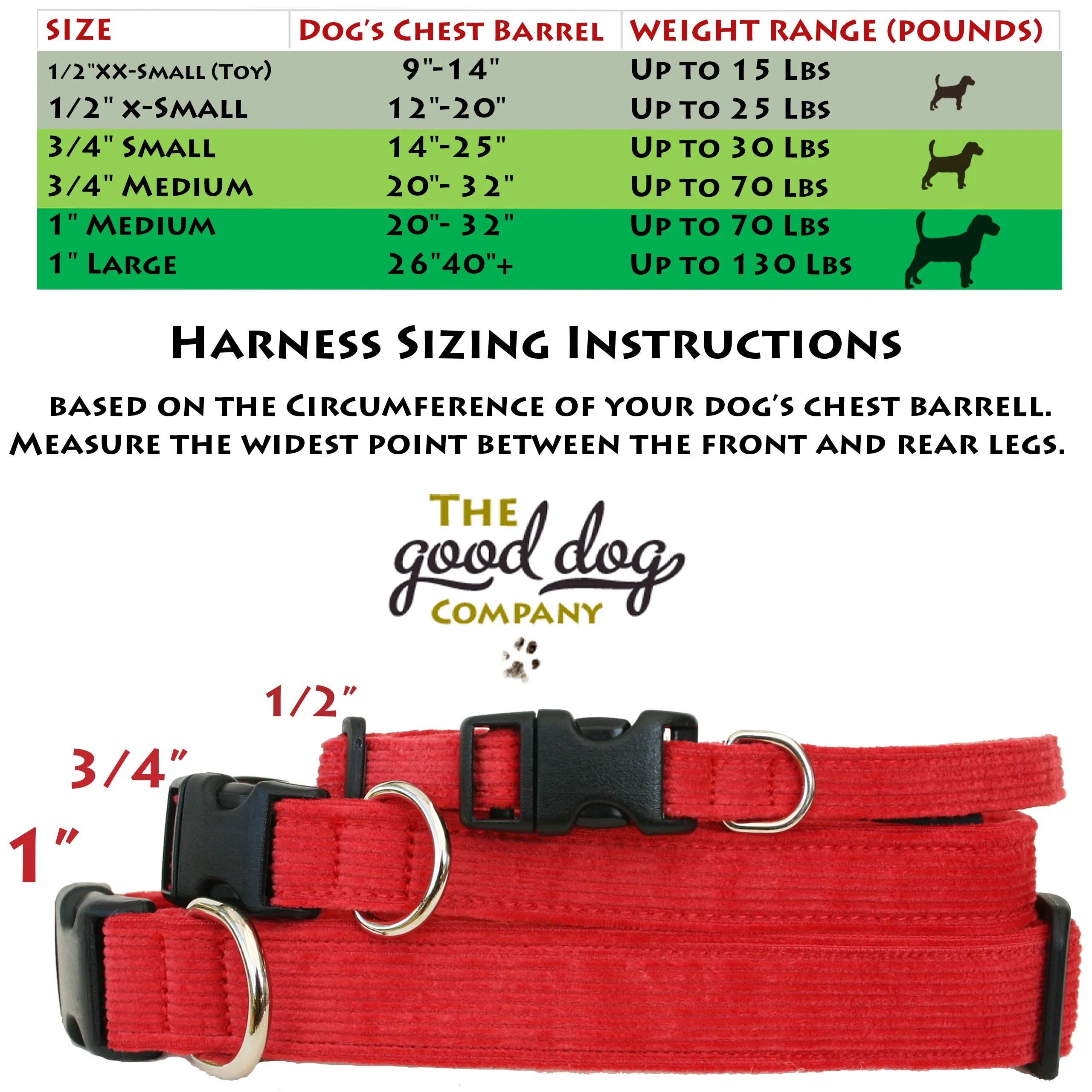 Hemp Dog Harness BRONZE Corduroy